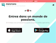 Tablet Screenshot of minitopo.com